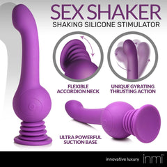 IN Shaking - Silicone Stimulator - Purple