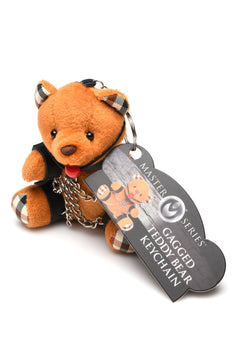 Master Series - Gagged Teddy Bear Keychain