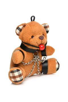 Master Series - Gagged Teddy Bear Keychain