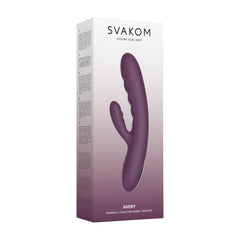 SVAKOM - Avery Powerful Thrusting Vibrator Lilac