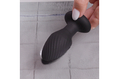 Nexus - Tornado Rotating Butt Plug - Black