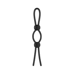 Nexus Forge - Double Adjustable Penis Ring - Black