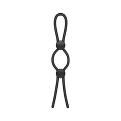 Nexus Forge - Double Adjustable Penis Ring - Black