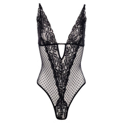 Christine - Body Dewi with Open Crotch - Black