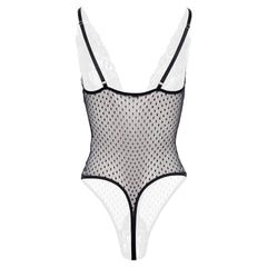Christine - Body Dewi with Open Crotch - Black