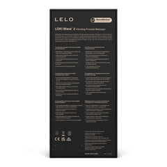 LELO - Loki Wave 2 Prostate Vibrator - Base Blue