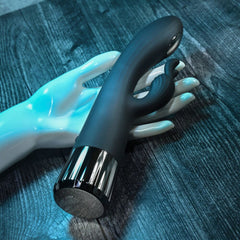 Evolved - Heat Up and Chill Rabbit Vibrator - Black