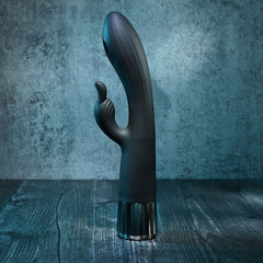 Evolved - Heat Up and Chill Rabbit Vibrator - Black