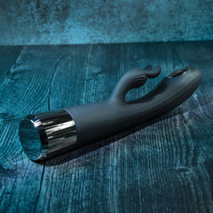 Evolved - Heat Up and Chill Rabbit Vibrator - Black