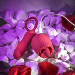 Evolved - Wild Rose Tong Vibrator - Red