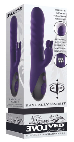 Evolved - Rascally Rabbit Vibrator - Purple