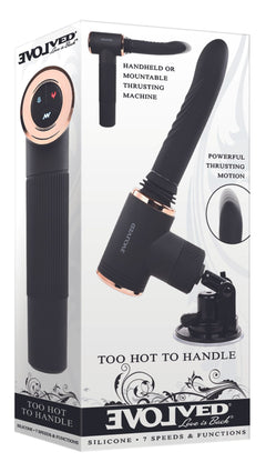 Evolved - Too Hot To Handle Vibrator - Black