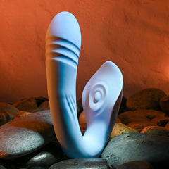 Evolved - Tap and Trust Vibrator - Light Blue