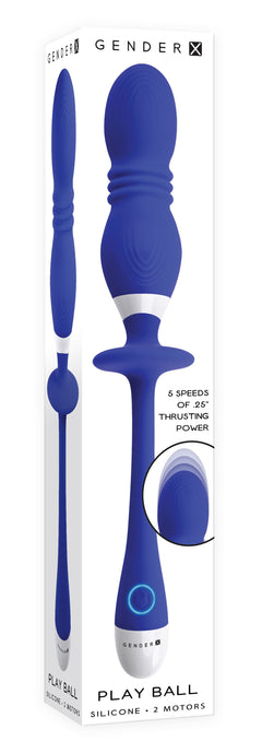 Evolved - Play Ball Vibrator - Blue