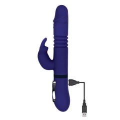 Evolved - All in One Rabbit Vibrator - Royal Blue