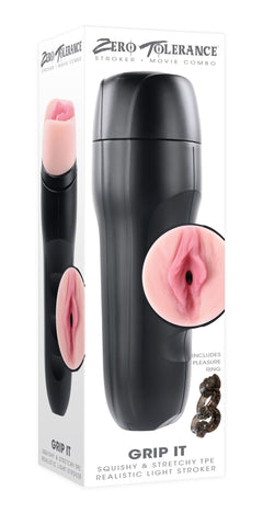 Evolved - Grip it Light Masturbator - Pink