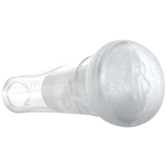 Evolved - Sucking Good Vibrating Masturbator - Transparent