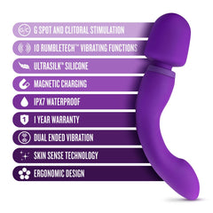 Wellness - Dual Sense Vibrator - Purple