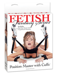 Fetish Fantasy Series - Position Master With Cuffs - Black