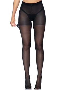Sheer Open Butt Pantyhose