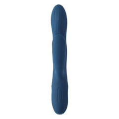Svakom - Aylin Powerful Pulsating Dual-Headed Vibrator - Dark Blue
