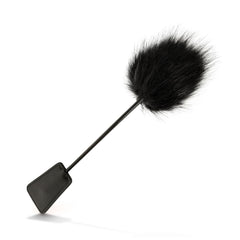 Easytoys Fetish - Fluffy Tickler and Whip in 1 - Black