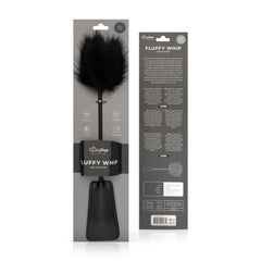 Easytoys Fetish - Fluffy Tickler and Whip in 1 - Black