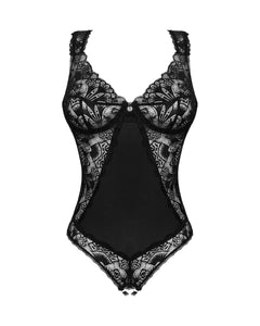 Obsessive - Donna Dream Body with Open Crotch - Black