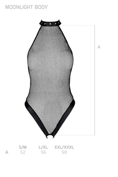 Body Moonlight with open crotch - Black