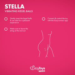 EasyConnect - Vibrating Kegel Balls Stella app-controlled