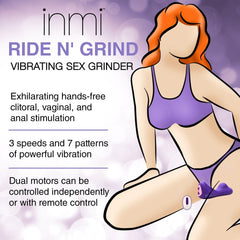Inmi - Ride N' Grind Vibratior w/ Remote Control