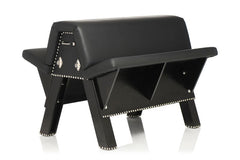 Bareback Submission Horse Bondage Bench - Black
