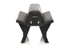 Bareback Submission Horse Bondage Bench - Black