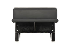 Bareback Submission Horse Bondage Bench - Black