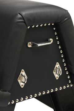 Bareback Submission Horse Bondage Bench - Black