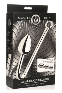 Master Series - Anal Hook Trainer Set - Silver