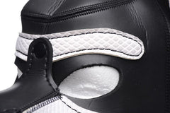 Spike Puppy BDSM Hood - Black/White