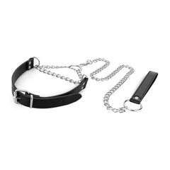 Bedroom Fantasies - Collar with Chain - Silver