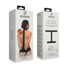 Bedroom Fantasies - Soft Straps Arm and Neck Restraints Black