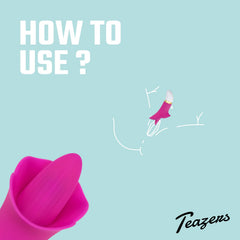 Teazers – Flower Touch Clitoral Vibrator – Pink
