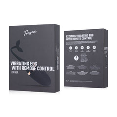 Teazers – Vibrating Egg With Remote – Black
