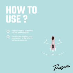 Teazers – Clitoral Tong Vibrator – Pink