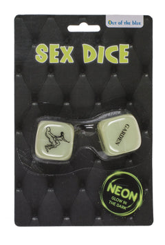 Love Dice Kamasutra Glow in the Dark Set - English version