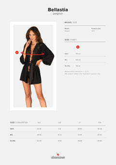 Obsessive - Bellastia Kimono - Black