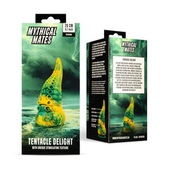 Mythical Mates - Tentacle Delight Green & Yellow - 20 cm