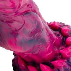 Mythical Mates - Another World Dildo Pink & Purple - 22.4 cm