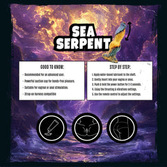 Mythical Mates - Sea Serpent Thrusting Dildo - 26 cm