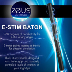 Zeus Electrosex - E-Stim Baton