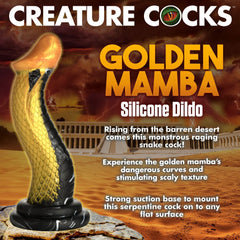 Golden Mamba Dildo