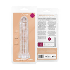 Jelly Dildo without balls - 16 cm